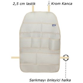 Resim Bod Koltuk Arkası Düzenleyici Araç Içi Organizer 2 Li Set 