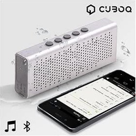 Resim Cuboq IG111627 – Bluetooth hoparlör, renk gümüş 