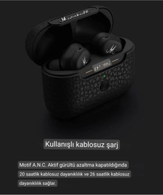 Resim JBL Marshall motif A.N.C TWS Bluetooth kulaklık 