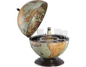 Resim Zoffoli Nettuno Classic Haritalı Dünya Bar 40CM Çap 