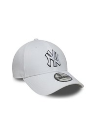 Resim New Era Outlıne 9forty Neyyan Unisex Şapka 60675522 Beyaz 