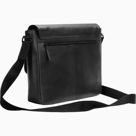Resim Memphis Deri Evrak Çantası Messenger 38 cm Dizüstü Bölmeli Lüks - Siyah 