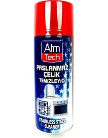 Resim Atm Tech Paslanmaz Çelik Temizleme Sprey 400 ML 5 Adet 