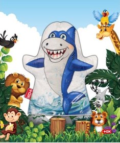 Resim Tox Köpek Balığı Vahşi Hayvanlar Keçe El Kukla T129 . Eğitici Oyu 