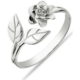 Resim Argentum Concept - Çiçek Motifli Gümüş Yüzük - Y011501 