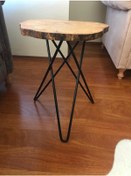 Resim İlgitrafik Masa Orta Sehpa Zigon Sehpa Demir Ayak Tabla Dahil Değildir 