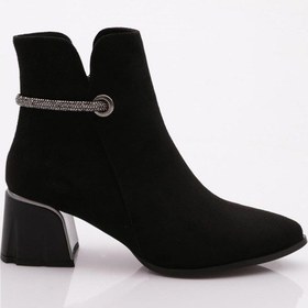 Resim Dgn 401 Kadin Topuklu Bot 401-2453-R1680 Siyah 