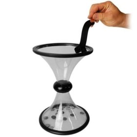 Resim opencart Akdenizpos Ug01 Eğlenceli Huni Şeklinde Ilginç Şeffaf Para Biriktirme Kumbarası (Yeni) 