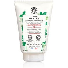 Resim Yves Rocher Pure Menthe Peeling Etkili Yüz Yıkama Jeli 125 ml 