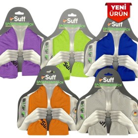 Resim Suff Sporcu Soğutma Havlusu 110X30CM Süper Emici Şok Kuruma 5248 