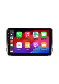 Resim Peugeot 2008 Android Multimedya Sistemi 2013-2021 4gb Ram, 64gb Hafıza, Bluetooth, Carplay & Android Auto Kamera 9" 