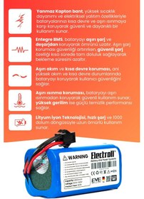 Resim Coredy R3500s Uyumlu Batarya Yüksek Kapasite 2800mah 