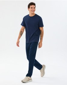Resim Skechers M Essential T-shirt Erkek Lacivert Tshirt S2510017-0505 Lacivert 