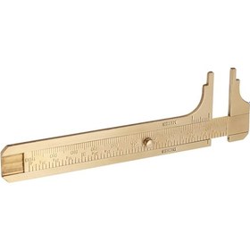 Resim Shineyee Günlük Kullanım İçin Yüksek Hassasiyetli Bakır Vernier Kaliper - Çift Ölçek Mm Ve İnç Taşınabilir Ölçüm Aracı 