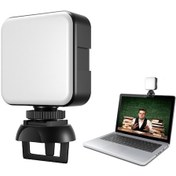 Resim Hombey W36 Usb Şarjlı Dikey Işık 36 Led 5600k 500lux Telefon Klemli Video Konferans Fotoğraf Makinesi Işığı 