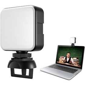 Resim Hombey W36 Usb Şarjlı Dikey Işık 36 Led 5600k 500lux Telefon Klemli Video Konferans Fotoğraf Makinesi Işığı 