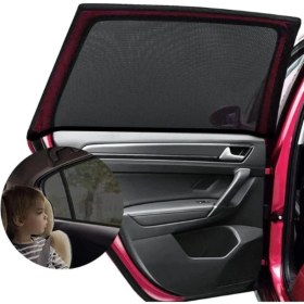 Resim Hyundai I20 (2008-2014) 2 Adet Oto Yan Cam Perdesi Araba Arka Güneşlik 