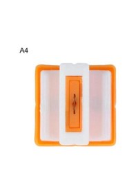 Resim Zcjb A4/a5 Güvenli Plastik Kağıt Karalama Defteri Kesici Düzelticiler Yedek Kafa Bıçak Araçları-71491 