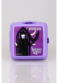 Resim Lisanslı Wednesday 2 Katlı Beslenme Kutusu / Lunch Box 