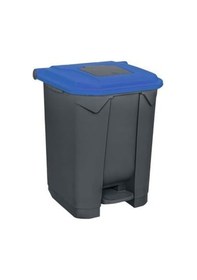 Resim Planet Pedallı Çöp Kovası 50 Lt Konteyner Mavi 
