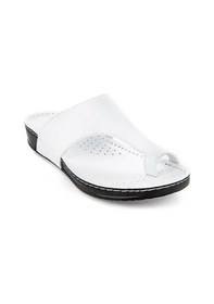 Resim Muya Ara 31163-287 Anatomik Taban Parmak Arası Kadın Terlik Beyaz Siyah 36-40 Beyaz - Siyah 