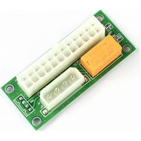 Resim Atx Anakart İçin Çift Besleme Adaptörü Molex Bitcoin-Mining 