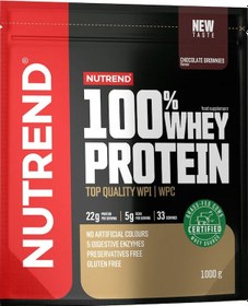 Resim Nutrend Whey Protein Çikolata Browni 1 KG 