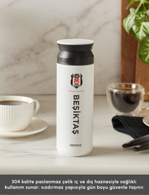 Resim Karaca x Beşiktaş Lisanslı Logo Termos 500 ml 