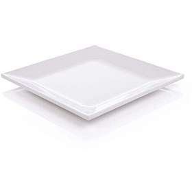 Resim Gmb Nazen K-69 Termoset Kırılmaz-25 CM kare servis tabağı 30 Adet 