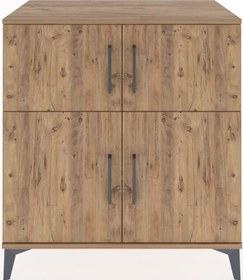 Resim Hyperion Şifonyer 3 Raflı 4 Kapaklı 88x44x96 Çam-çam Çam 