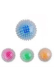 Resim Hype Store Flash Bouncer Ball Işıklı Şeffaf Plastik Top Kedi Oyuncağı 8 cm 