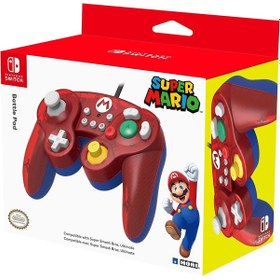 Resim Hori Nintendo Super Mario Kablosuz Klasik Kumanda 