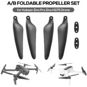 Resim Teltree Hubsan Zino Serisi H117s/pro/2/2+ İçin Güçlü Tekerlek, 2a+2b Siyah, Kolay Kurulum, Dayanıklı Uçak Perdesi Seti 