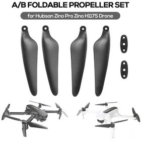 Resim Teltree Hubsan Zino Serisi H117s/pro/2/2+ İçin Güçlü Tekerlek, 2a+2b Siyah, Kolay Kurulum, Dayanıklı Uçak Perdesi Seti 