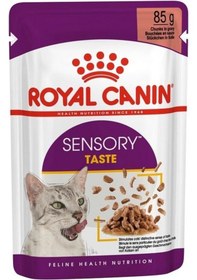 Resim Royal Canin Sensory Taste Gravy Yetişkin Kedi Konservesi 85 G 