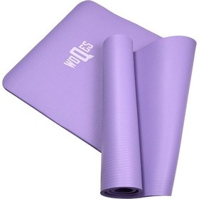 Resim Woqes Konforlu Ve Kaymaz Nbr Yoga Matı 10 Mm Kalınlık Ekstra Destekli Ve Dayanıklı Tasarım Mor 