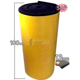Resim Oto Ses Yalıtımı Sünger 5M2 13Mm Araç Karavan İzolasyon Malzemesi 
