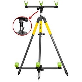 Resim Effe HG283 Kamış Ayağı Surf Tripod 3 Olta Kapasiteli Surf Kamış Sehpası 