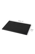 Resim Flaura Home Silikon Bar Mat 43x29 – Kaymaz Tezgah & Bulaşık Kurutma Matı – Mutfak / Bar 