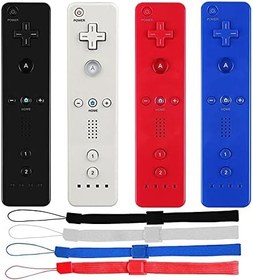 Resim Tevodo Wii Remote Controller, 2 Packs Upgrade Wii Wireless Controller Compatible with Wii Wii U 