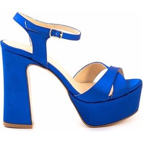 Resim Kemal Tanca Kadın Gece & Abiye Ayakkabı 360 Mavi 