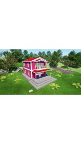 Resim Ballife Prefabrik 124 M2 Standart Dubleks Prefabrik Konut 