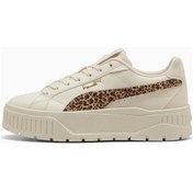 Resim Puma Karmen Iı Animal Flair Kadın Sneaker Ayakkabı Bej 40264501 Bej 