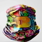 Resim Motosiklet Bandana Buff Boyunluk Unisex Sugar 