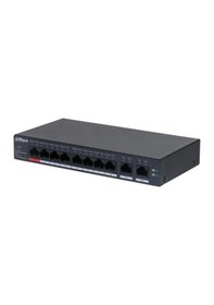 Resim Dahua CS4010-8GT-110 Gigabit 8 Port Poe 110 W +2 Port Yönetilebilir Switch 