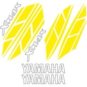 Resim Yamaha Xmax Uyumlu Sticker Set 001 