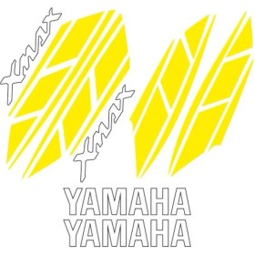 Resim Yamaha Xmax Uyumlu Sticker Set 001 