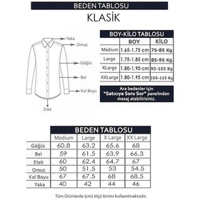 Resim Erkek Klasik Uzun Kol 139 Y.Baklava Desenli Armür Hediye Kutulu G Beyaz 