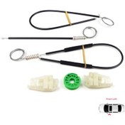 Resim BMW 3 E46 Compact 2001-2005 İçin Elektrikli Sol Cam Kriko Seti 