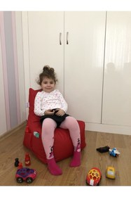Resim Pufumo Spıderman Çocuk Armut Puf Koltuğu Kırmızı( 1-8 Yaş ) 